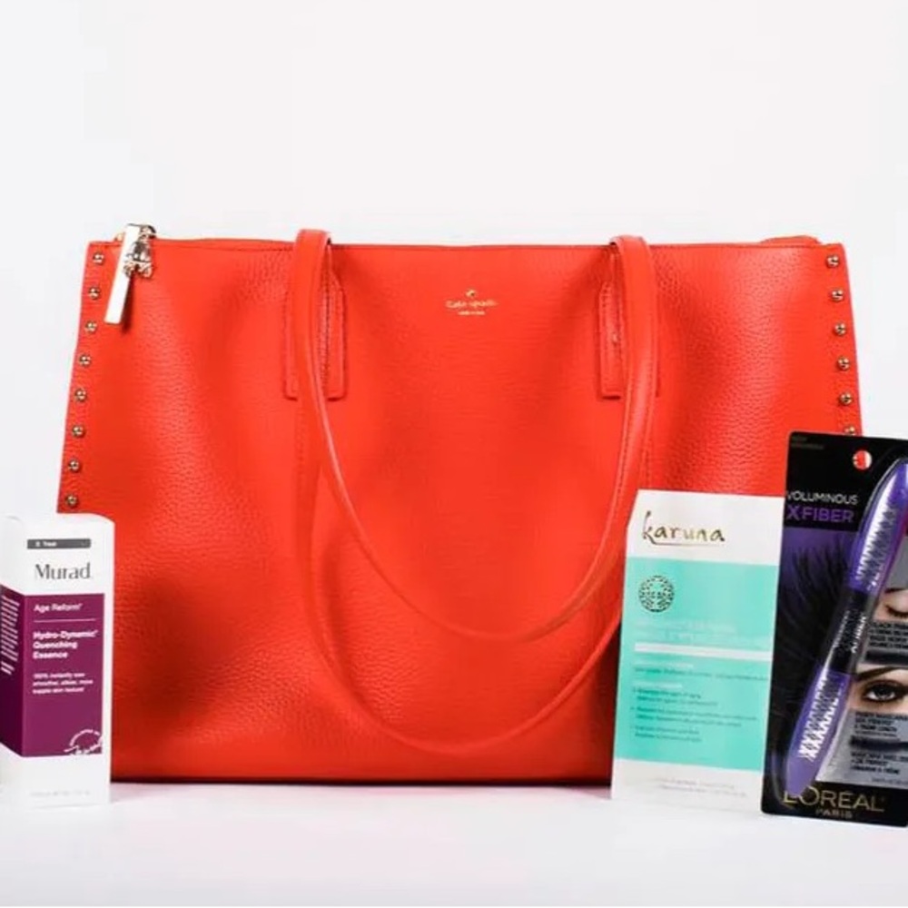 Kate Spade Golden Globes Celeb Bag Special Edition On Purpose Leather Pink Tote
